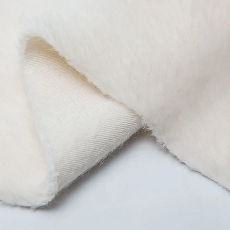 Плюшевая ткань вельбоа твид Искусственный Мех животных Золотая норка шерсть