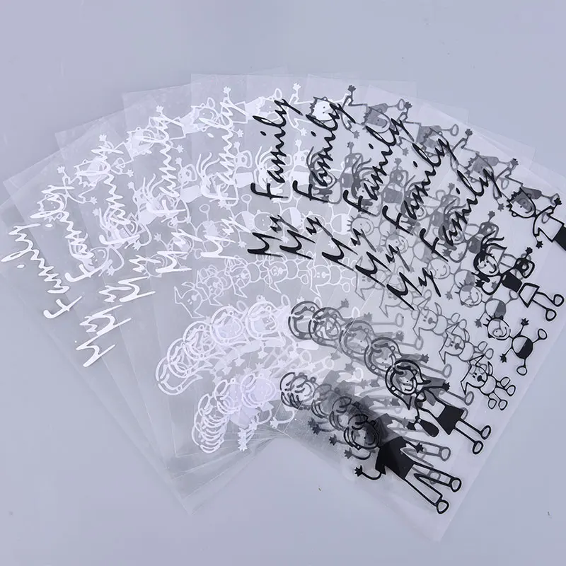 1 шт. 10*20 см Семья Автомобильная наклейка на оконное стекло фигурку детские кошка