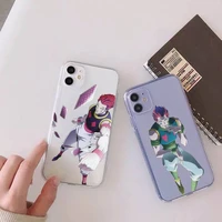 hisoka anime hunter x hunter phone case for iphone 13 12 11 mini x xs xr pro max 8 7 6s 6 plus transparent soft