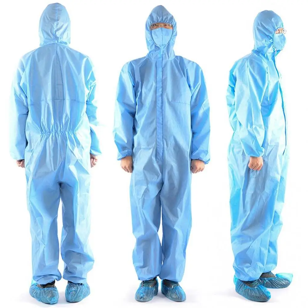 В наличии цельный изоляционный костюм для лаборатории без пыли чистая одежда