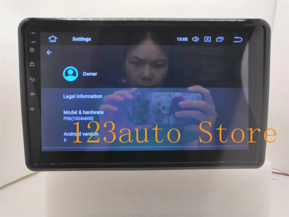 10,1 дюймов Android 4 Гб ram 64 Гб ram автомобильный dvd-плеер gps навигация Универсальный 2 din вращающийся px6 carplay dsp стерео радио ips