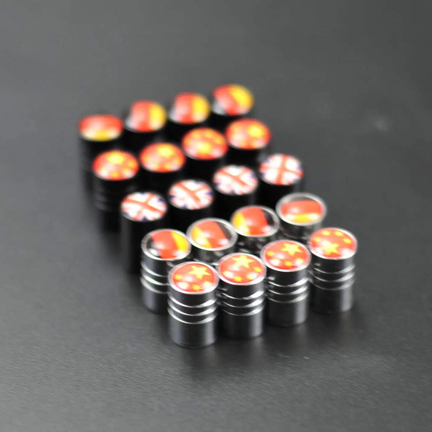 4 шт крышки стержня вентиля шины для Land Rover Range Velar Evoque freelander Discovery Vision