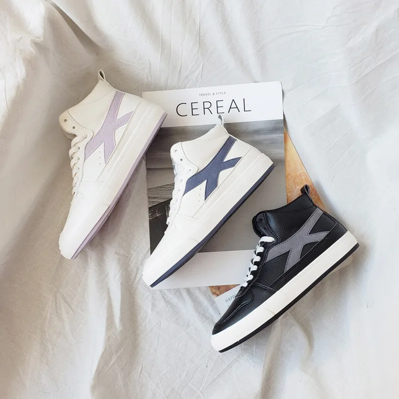 

Женские кроссовки на плоской подошве, Белые Спортивные Универсальные кроссовки в Корейском стиле, весна-осень 2021