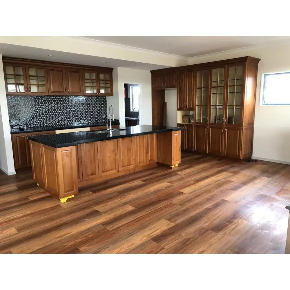 Готовые к сборке современные кухонные шкафы из цельного дерева шкафы|Кухонные