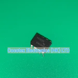 10pcs VO3120-X001 IC DRIVER IGBT MOSFET 2.5A 8-DIP Semiconductor Opto Division OPTOISO 5.3KV 1CH GATE DRVR 8DIP VO-3120 V03120