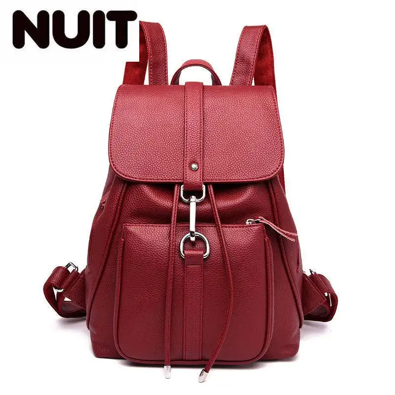 Роскошные женские дизайнерские рюкзаки винтажный рюкзак большая Вместительная