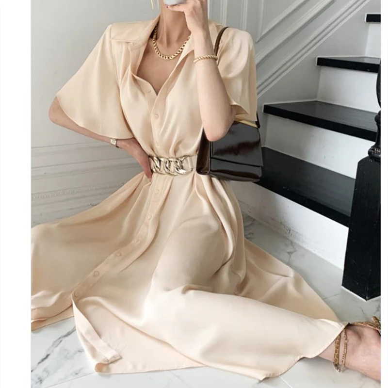 Элегантные офисные туфли черного цвета платье рубашка женская летняя