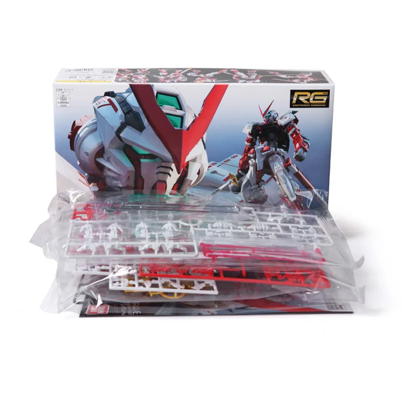 

Gundam Plastic Red MBF-P02 Assembled RG 1/144 Astray Robot 19 Mobile Suit Anime Bandai Gunpla Model Frame Japan Action Figure Su