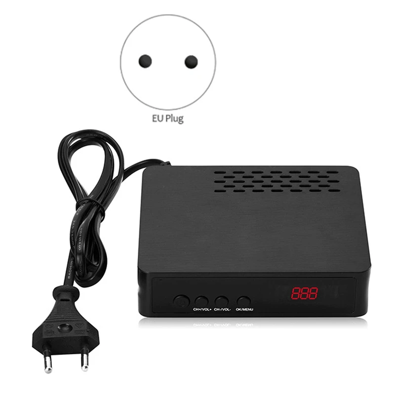 ТВ-тюнер PANTESAT DVB-T2 поддержка H.265 AV USB HD пульт дистанционного управления ТВ-декодер