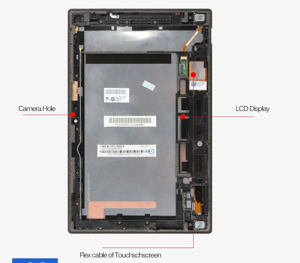 Srjtek для sony Xperia Tablet Z 10,1 SGP311 SGP312 SGP321 ЖК-дисплей матричный экран Сенсорная панель планшетный ПК в сборе с рамкой