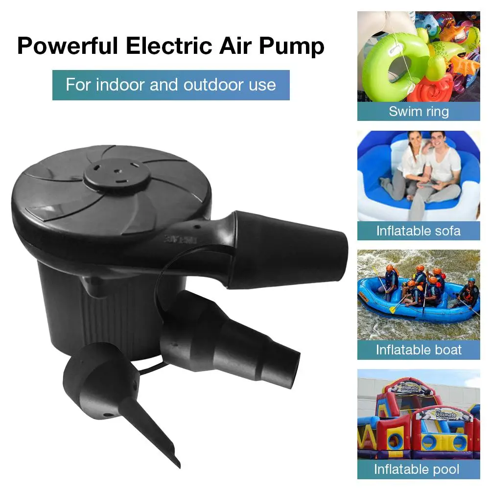 1 шт. портативный воздушный насос быстрозаполняющий для надувных матрасов