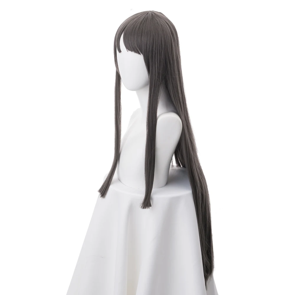 Seishun Buta Yarou wa Bunny Girl Senpai no Yume wo Minai Mai Sakurajima 80 см темно серые синтетические волосы