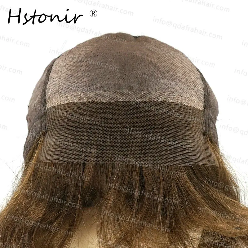 Hstonir 14 5 дюймов европейские волосы remy Peruka Perruque Femme Juif Bob кружевные передние парики