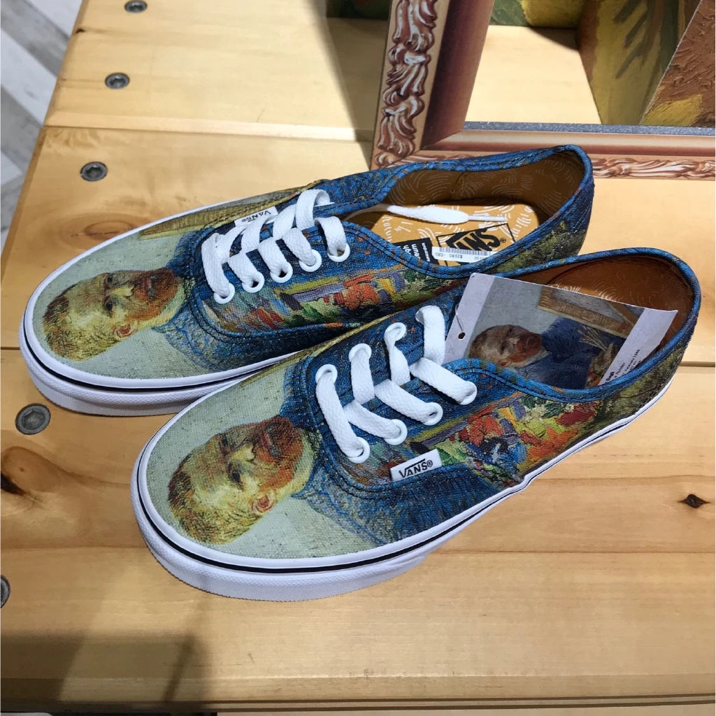 Оригинальная обувь для автопортрета Vanses x Vincent Van Gogh | Спорт и развлечения