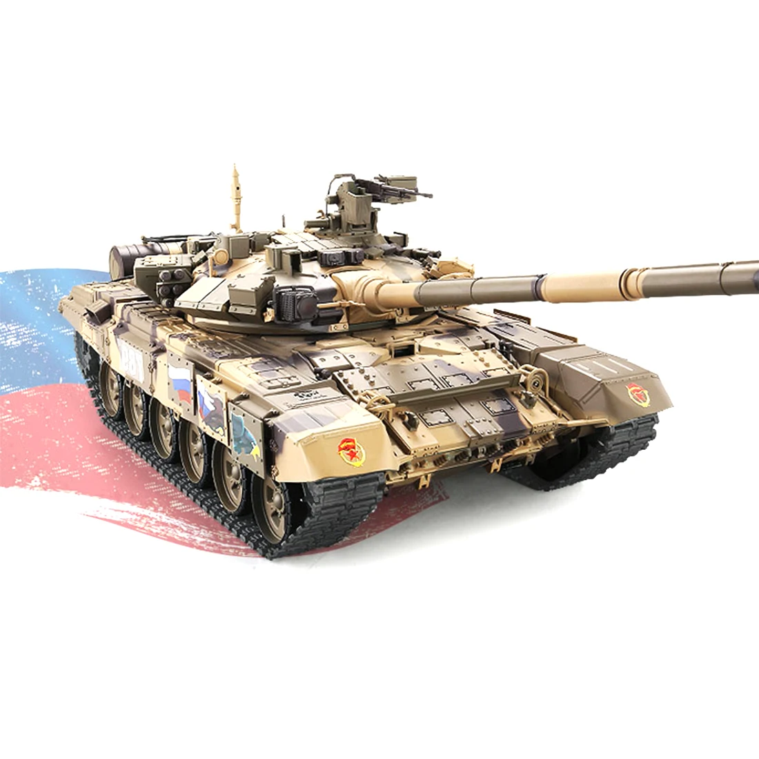 1:16 русский T90 основной боевой бак 2 4G модель с дистанционным управлением со звуком