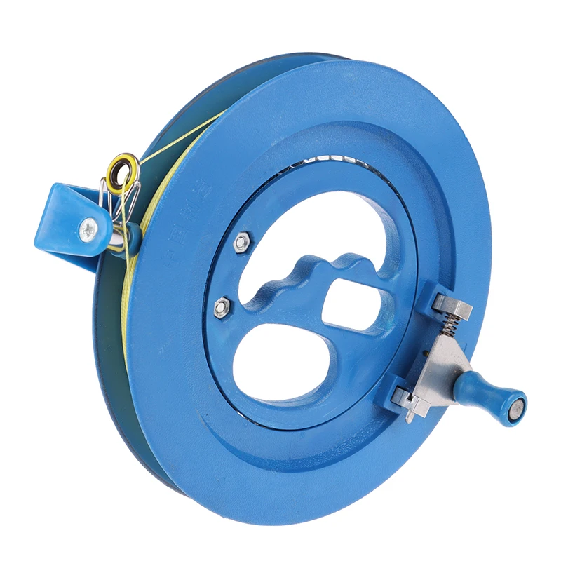 

High Quality 16cm Kite Reel ABS Plastic Blue 150M Kite Reel Grip Winder Flying Tools Winding Machine Kites & Accessories