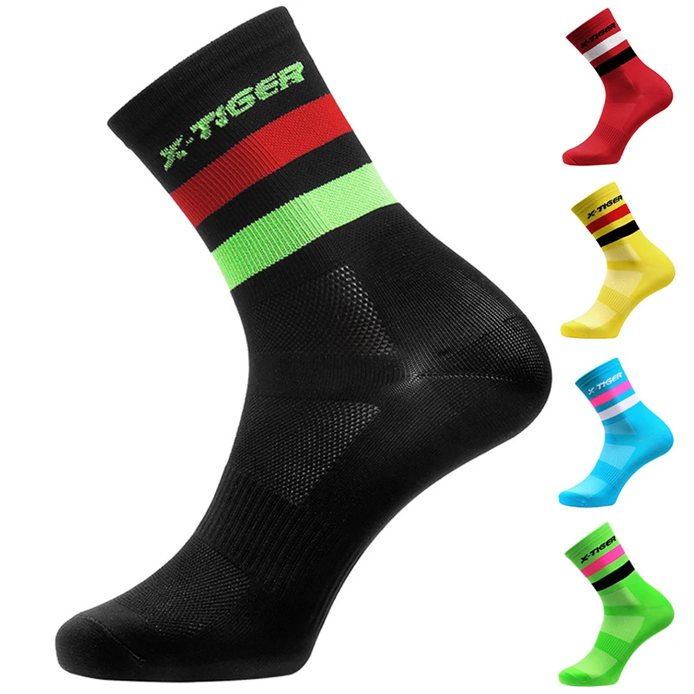 

High Quality Professional Cycling Socks Men Women Breathable Sports Bicycle Socks Racing Bike Compression Wear