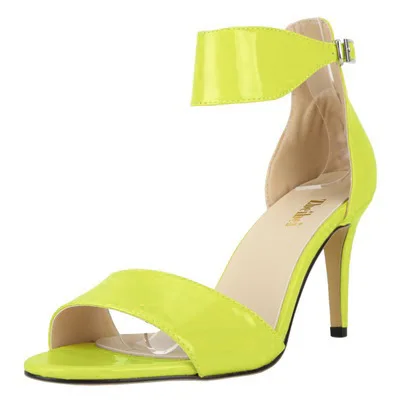 Mature PU Solid Occupation Women Sandals Women Thin High Heel Round Toe Buckle Strap sandalias mujer 2020 women shoes size 35-42