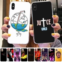 juice wrld 999 phone case for iphone 13 8 7 6 6s plus x 5s se 2020 xr 11 12 pro xs max