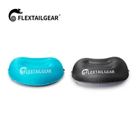 FLEXTAILGEAR Ultralight Inflatable Camping Pillow for Neck & Lumbar Support While Sleeping, Hiking, Hammock, Car Camp or Beach