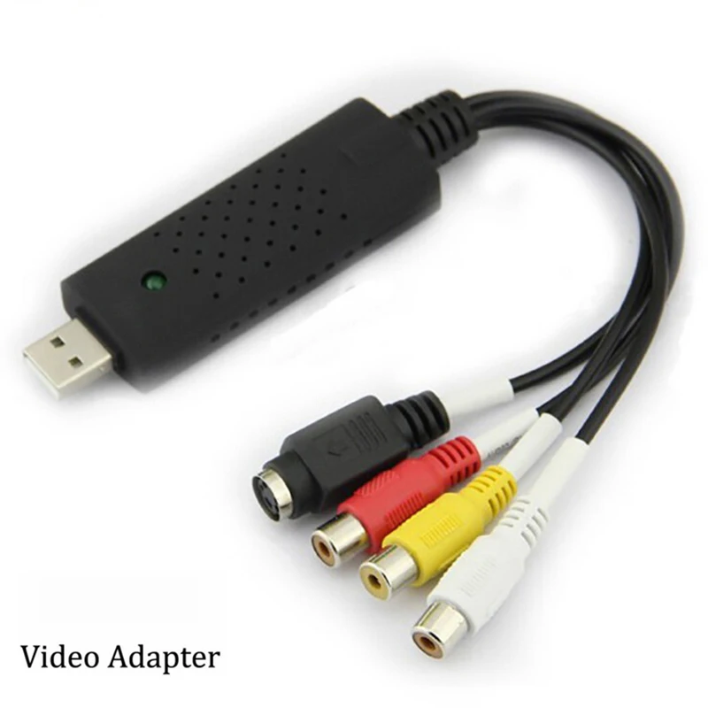 

Hot Sale USB 2.0 E7WIN Video TV DVD VHS DVR Capture Adapter Usb Video Capture Vedio Capture Device