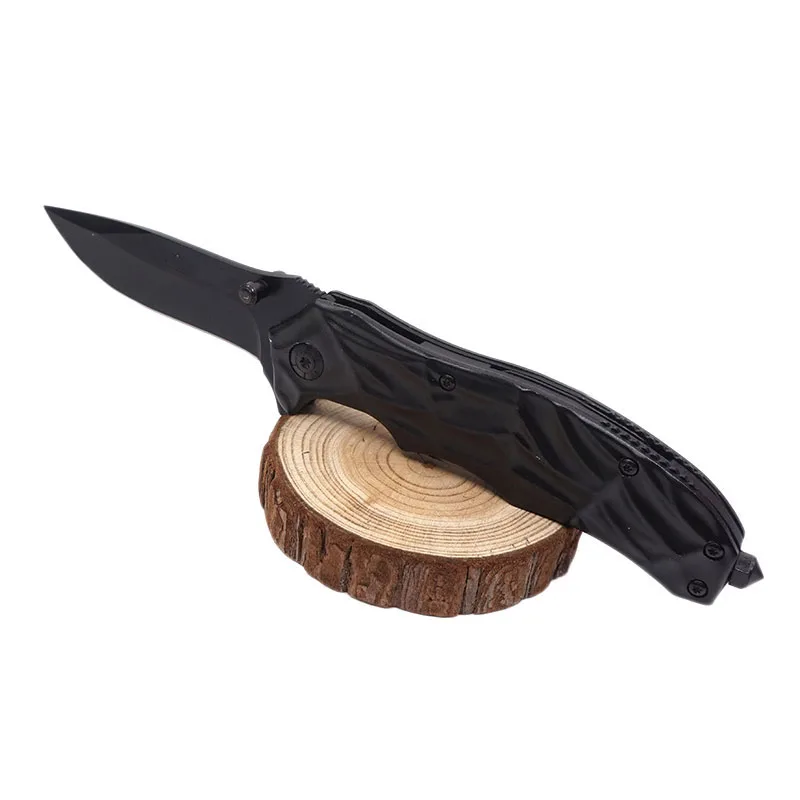 Складной нож с лезвием карманный для выживания тактический сталь спасательная