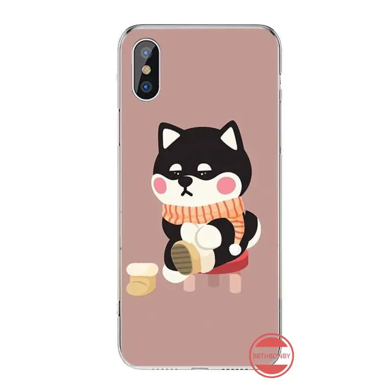 

Shiba Inu Corgi Cute cartoon Phone Case For iphone 12 5 5s 5c se 6 6s 7 8 plus x xs xr 11 pro max miniluxury cover funda