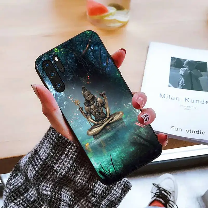 

Lord Shiva Hindu God Buddha India Phone Case For Huawei honor Mate P 9 10 20 30 40 Pro 10i 7 8 a x Lite nova 5t