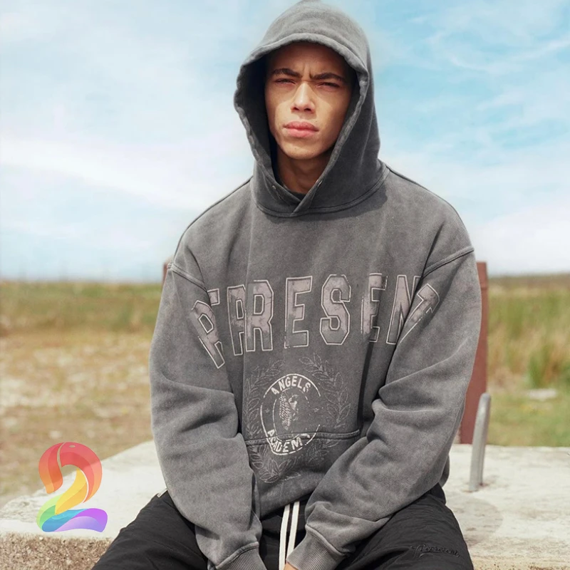 

High Street REPRESNT Hoodies Heavy Wash Water Pullover Represent Oversize Men's Women's Casual Sweatshirts