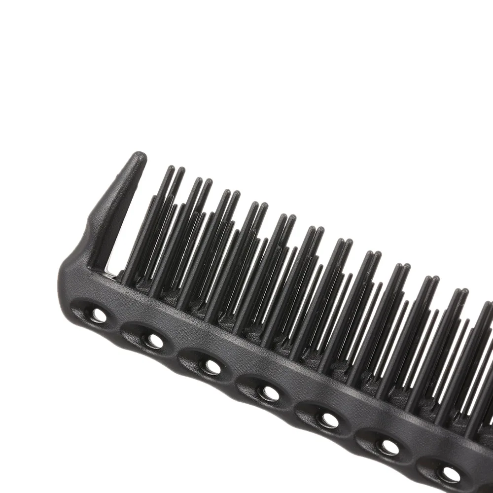 1pcs Portable 3-Row Teeth Teasing Comb Detangling Brush Rat Tail Adding Volume Back Coming Hairdressing Hair Hairbrush | Красота и