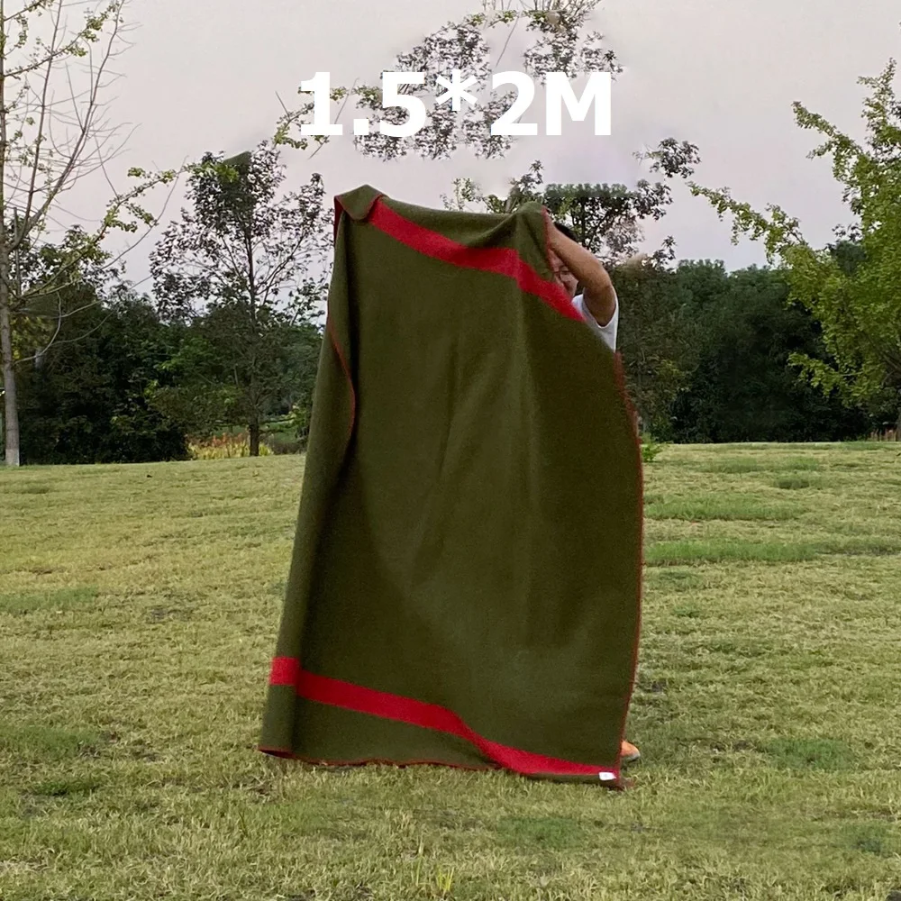 

Outdoor Warm Cashmere Wool Blankets Spring Autumn And Winter Blankets Student Lunch Break Quilts Camping Equipment