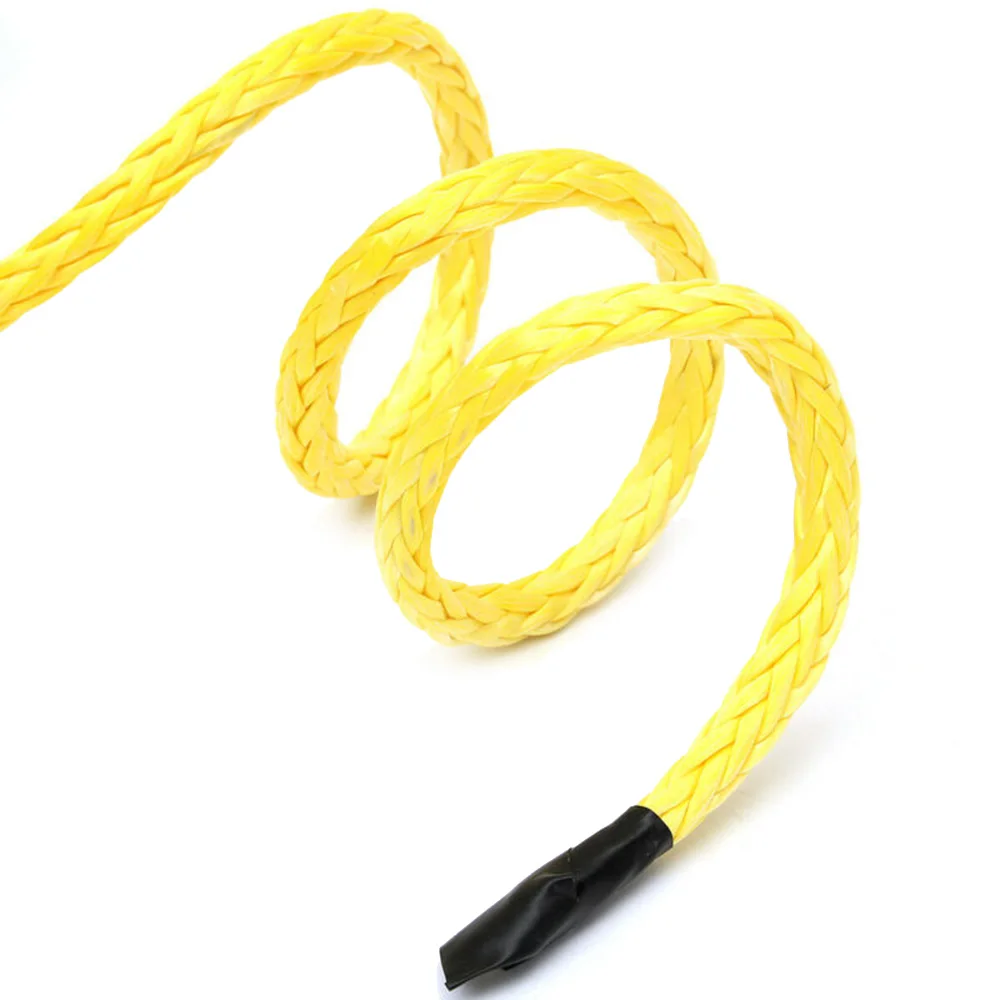 

Line Synthetic Winch Rope Cable For ATV SUV Synthetic Fiber 3/16inch 50ft