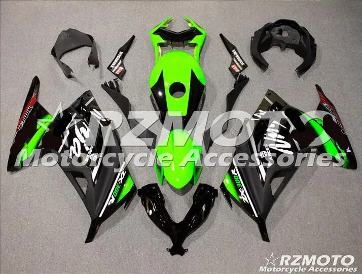 Мотоциклетный обтекатель abs для kawasaki Ninja 300 2013 ниндзя впрыска Bodywor все сорта цветной № 521