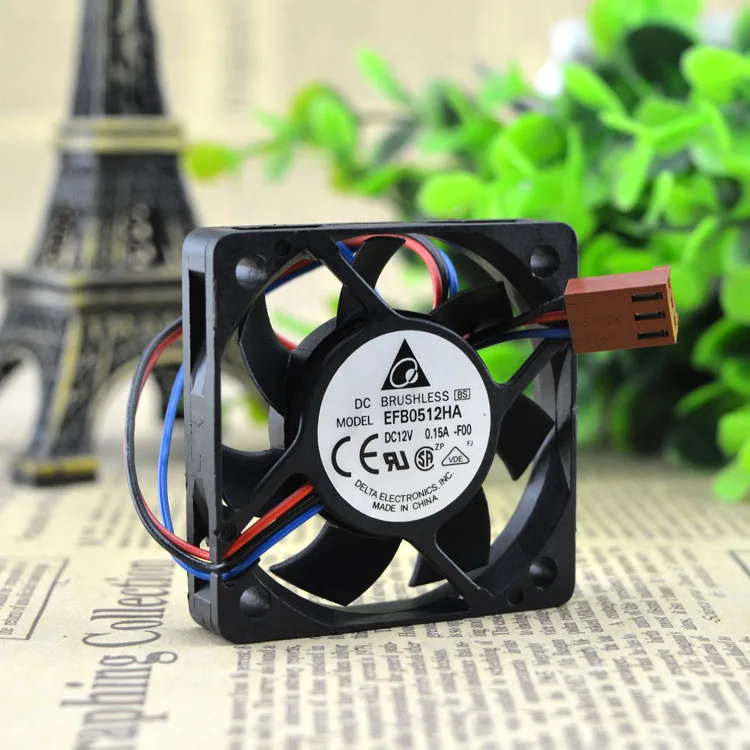 

Delivery Delta Efb0512ha 5010 12v 0.15a 5cm/cm Speed Fan CPU Fan