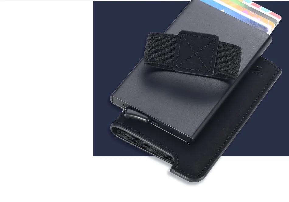 DIENQI RFID визитница мужские кошельки высокого качества кожаный кошелек Винтажный Мужской тонкий мини маленький кошелек, сумочка Smart Vallet