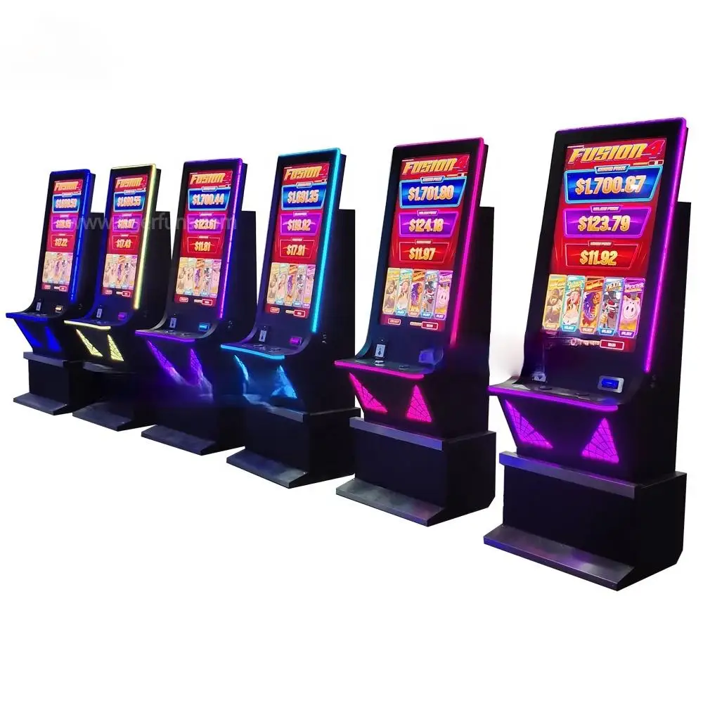 

Fusion 4 Hot red Buffalo slot game machine slot game with vertical touch screen for casino slot machine