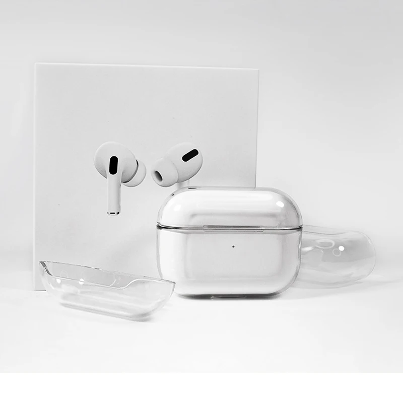 Защитный чехол для Apple Airpods pro беспроводной Bluetooth наушников AirPods новый ПК твердый