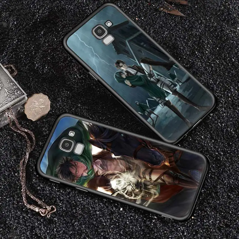 

Hot Attack On Titan For Samsung J8 J7 Duo J730 J6 J5 J530 J4 J3 J330 J2 Core Star Prime 2018 EU Plus Black Phone Case