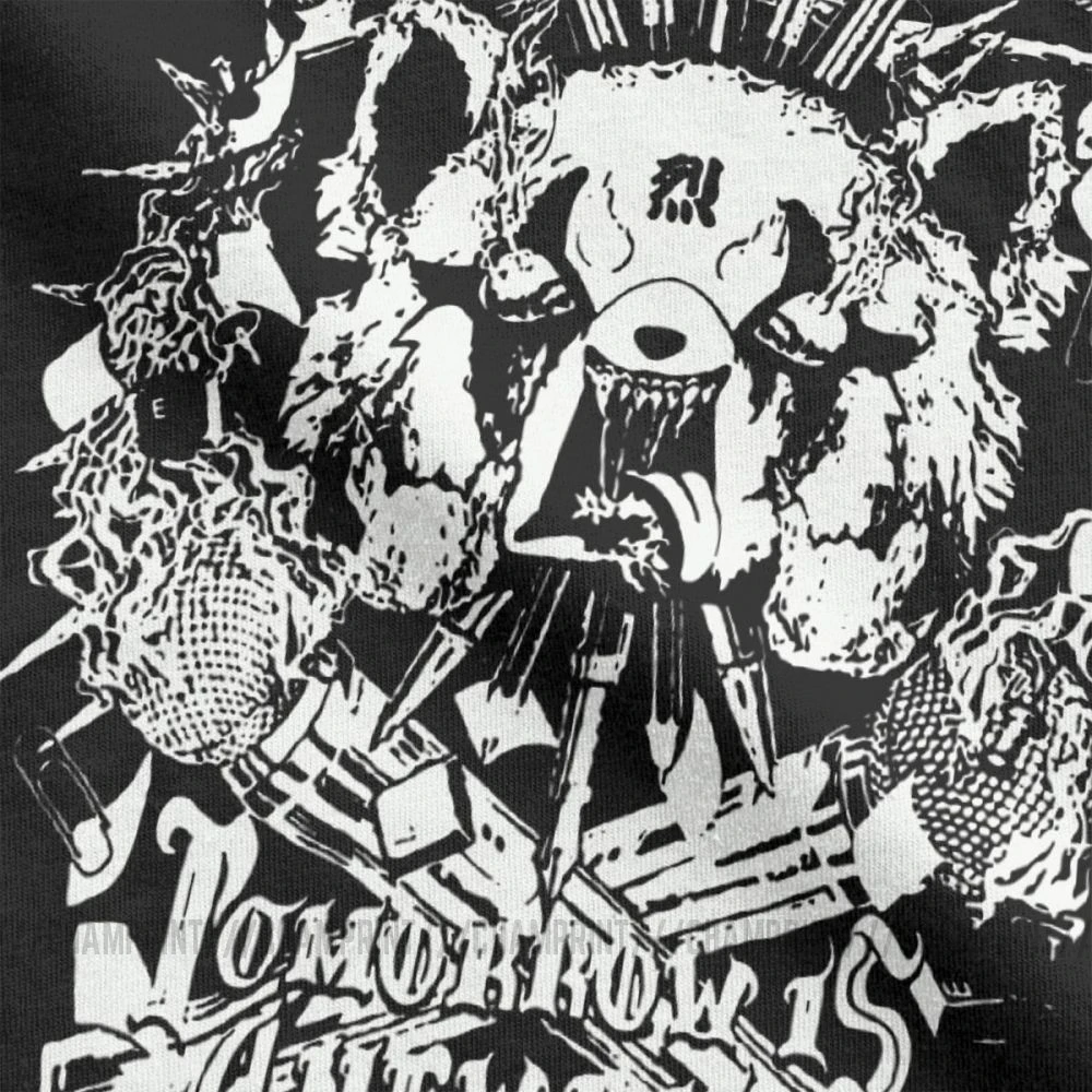 Мужская футболка с красной пандой Aggretsuko винтажные хлопковые футболки коротким