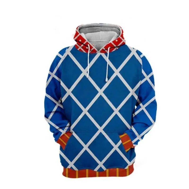 Новинка костюмы для косплея по мотивам Невероятные приключения Джоджо свитер на