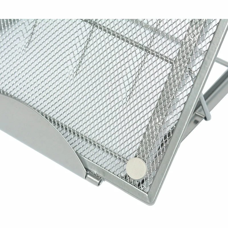 Складная металлическая сетчатая подставка для ноутбука плоская складная