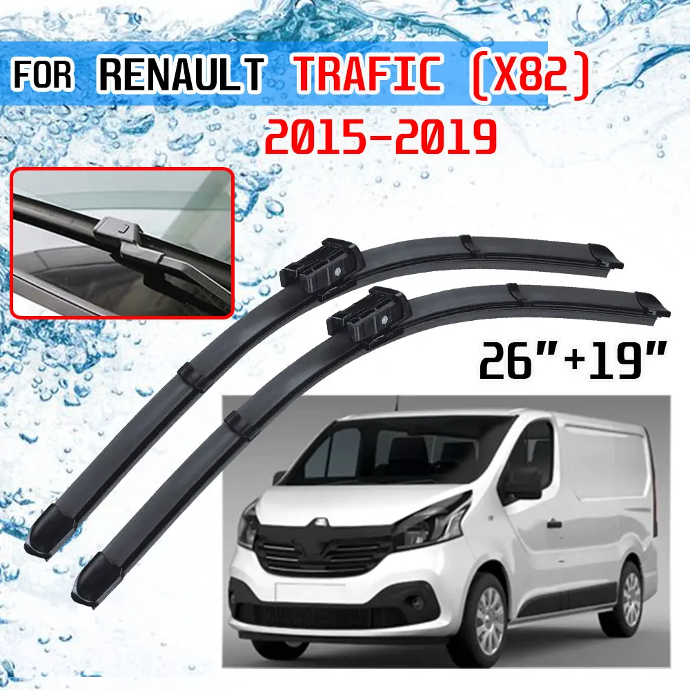 Для Renault X82 2015 2016 2017 2018 2019 Аксессуары лобовое стекло автомобиля стеклоочистителей
