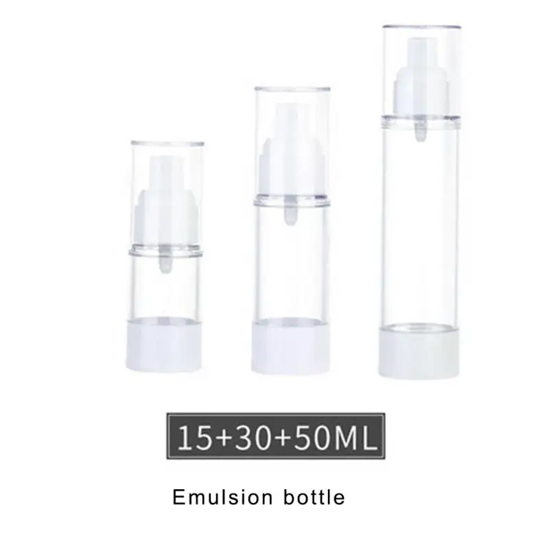 15-100Ml Spray Bottle Travel Pack Portable Sample Cosmetic Small Pot Alcohol Vacuum Toner Empty Bottle Refillable Pump for Lady