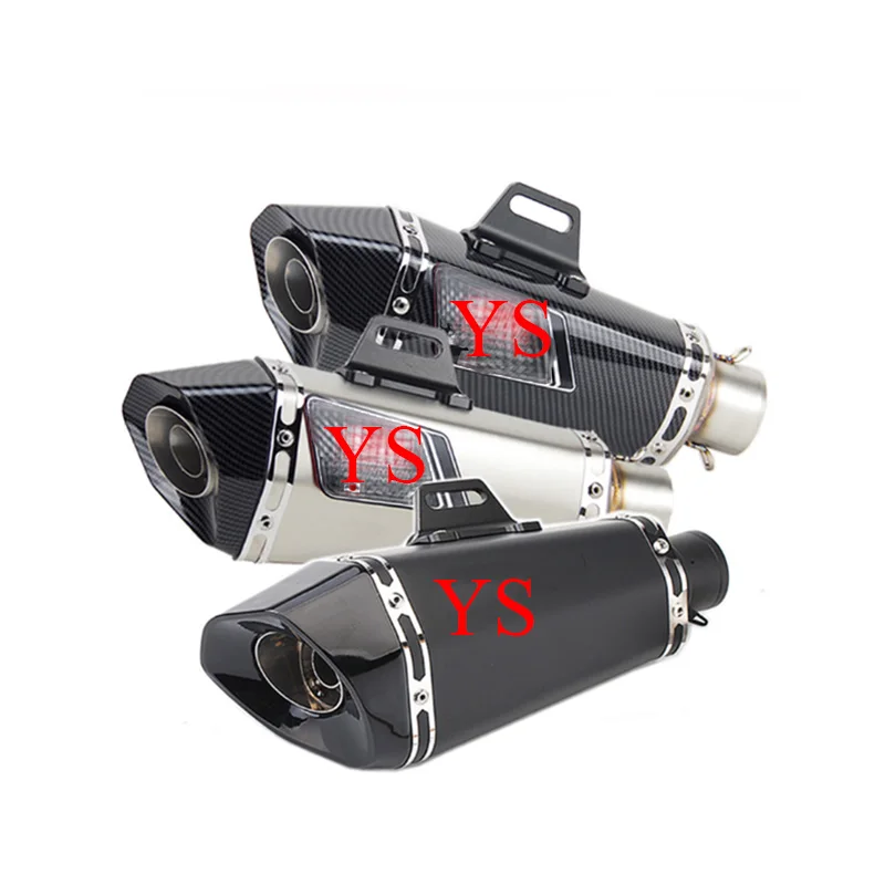 Мотоциклы выхлопные трубы Универсальный дБ убийца для Yoshimura FZ1 R6 R15 R3 ZX6R ZX10 Z900 CBR1000