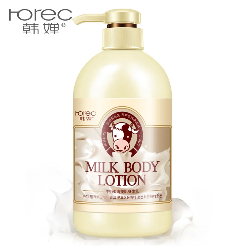 

ROREC Brand Milk Nourishing Body Lotion Body Cream Moisturizing Anti Drying Tendering Skin Care Emulsion