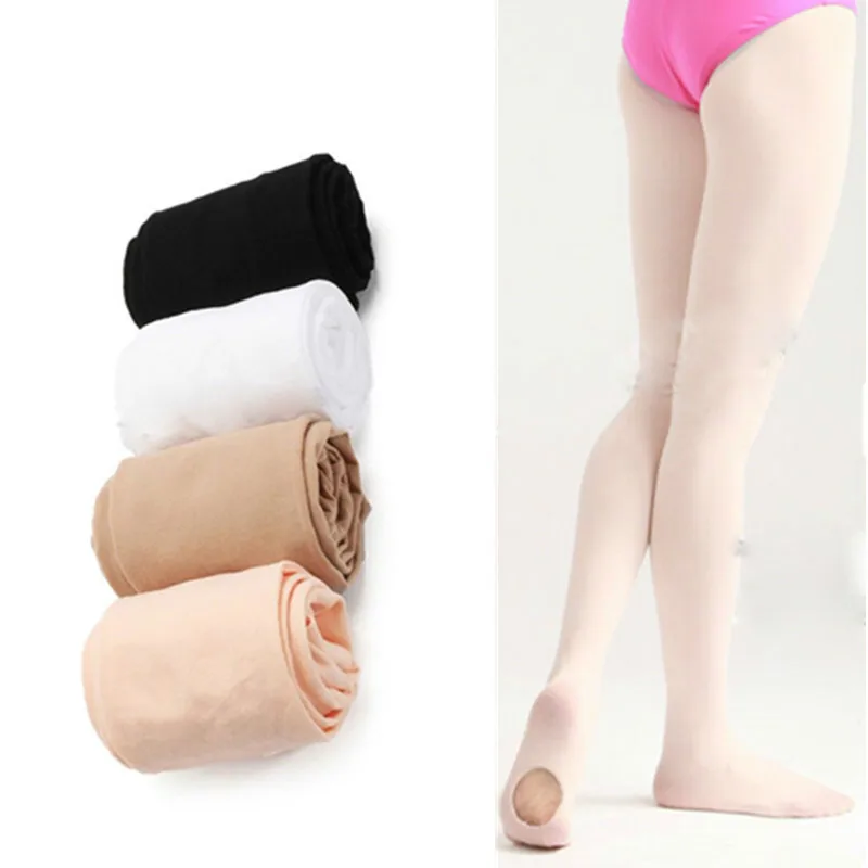 Милые мягкие колготки для девочек карамельных цветов балетные чулки танцев