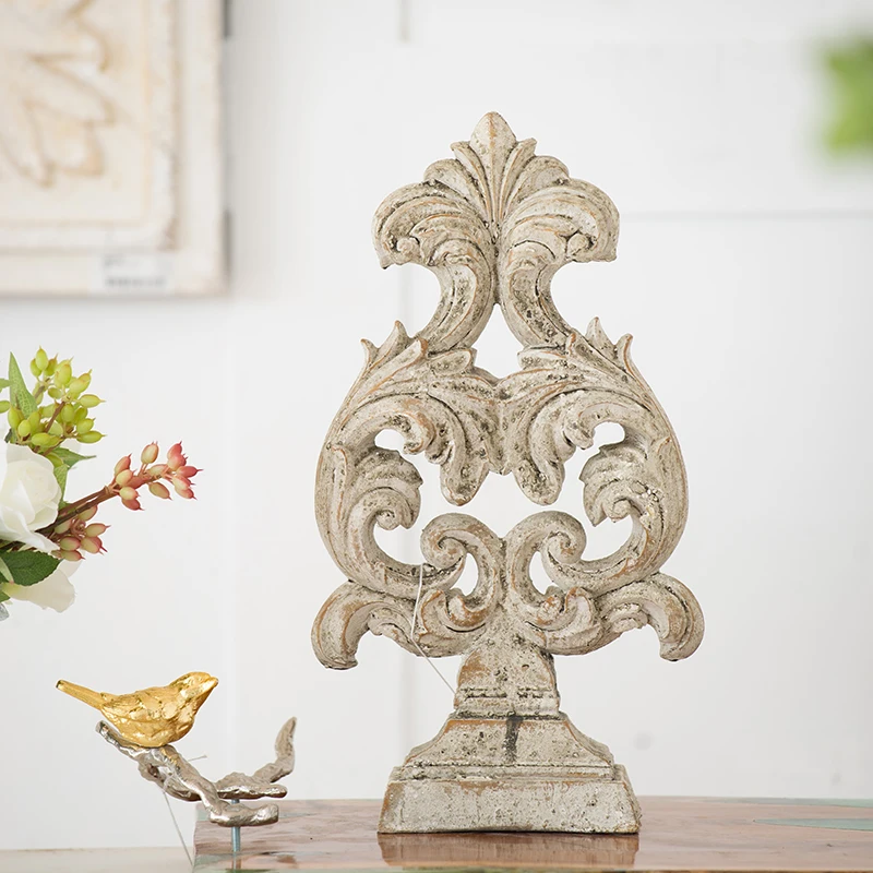 Украшение для дома аксессуары французский винтажный декор из цемента