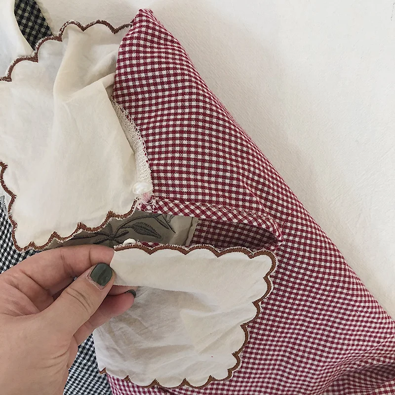 Новые весенние блузки для маленьких девочек 2020 в Корейском стиле с цветочной