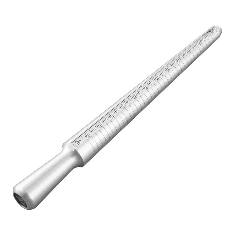 Ring Sizer Stick 4 в 1 Ювелирные наборы измерительных инструментов кольцо Размер палочки Кольцо оправка Американский калибровочное кольцо Размер rs Устанавливается два способа молотки - Цвет: Ring Sizer Stick