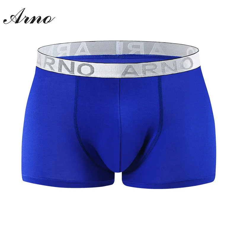 Arno Брендовые мужские боксеры шорты дышащие вискозное Нижнее белье Шорты Cuesa Masculina
